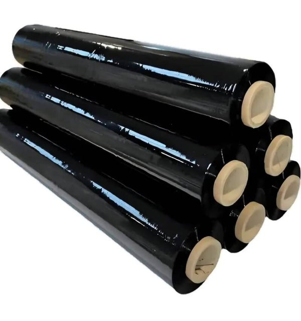 400mm x 200m – Extended Core (Black) 20mu