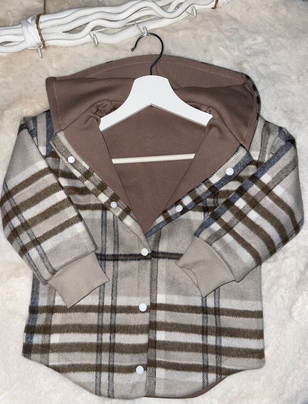 Übergangsjacke Karo Größe 110