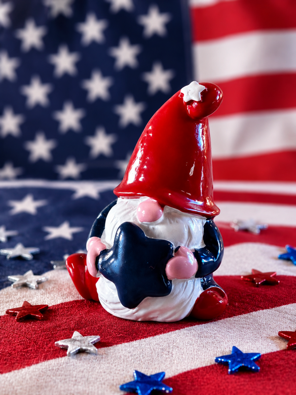 4th of July Mini Gnome with Star