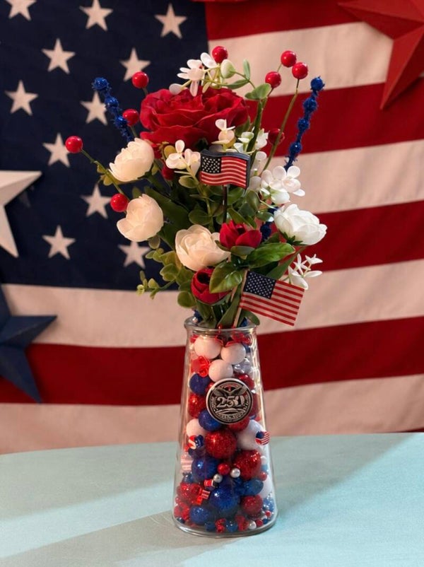 4th of July Patriots in Bloom