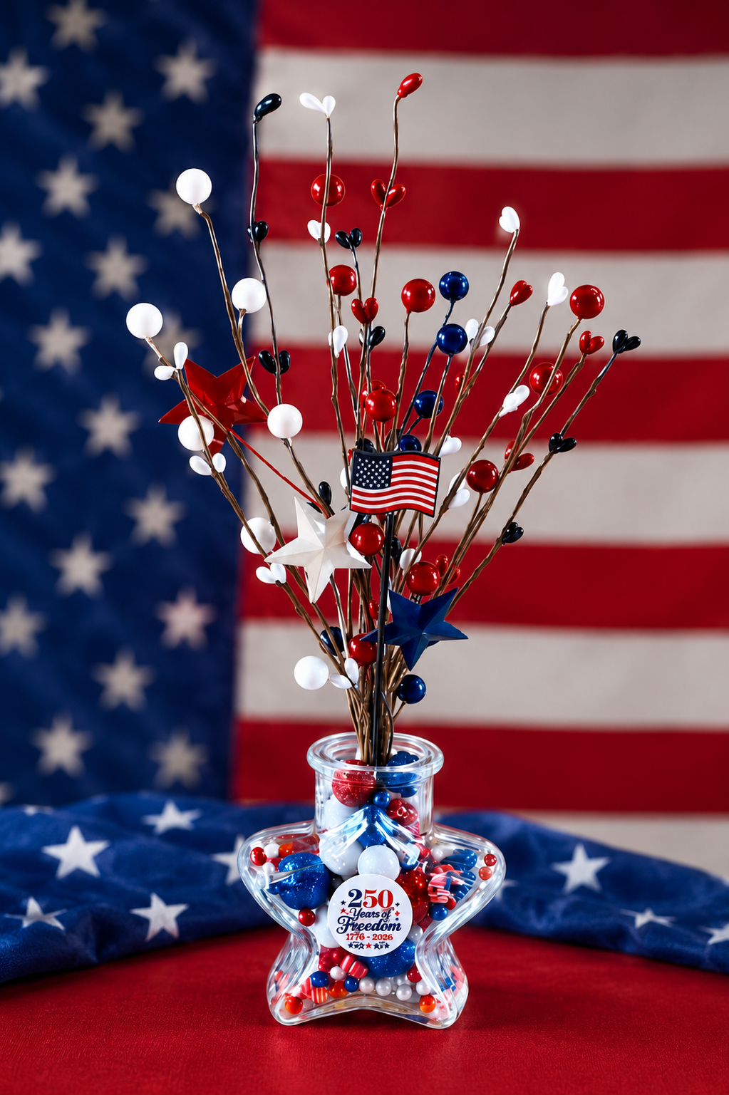4th of July 250th Anniversary Star