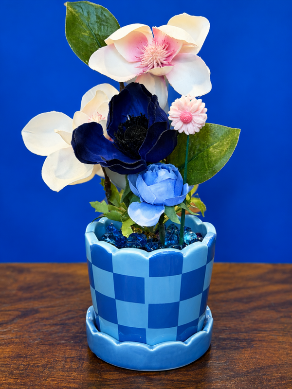 FLORALS - Color Blue