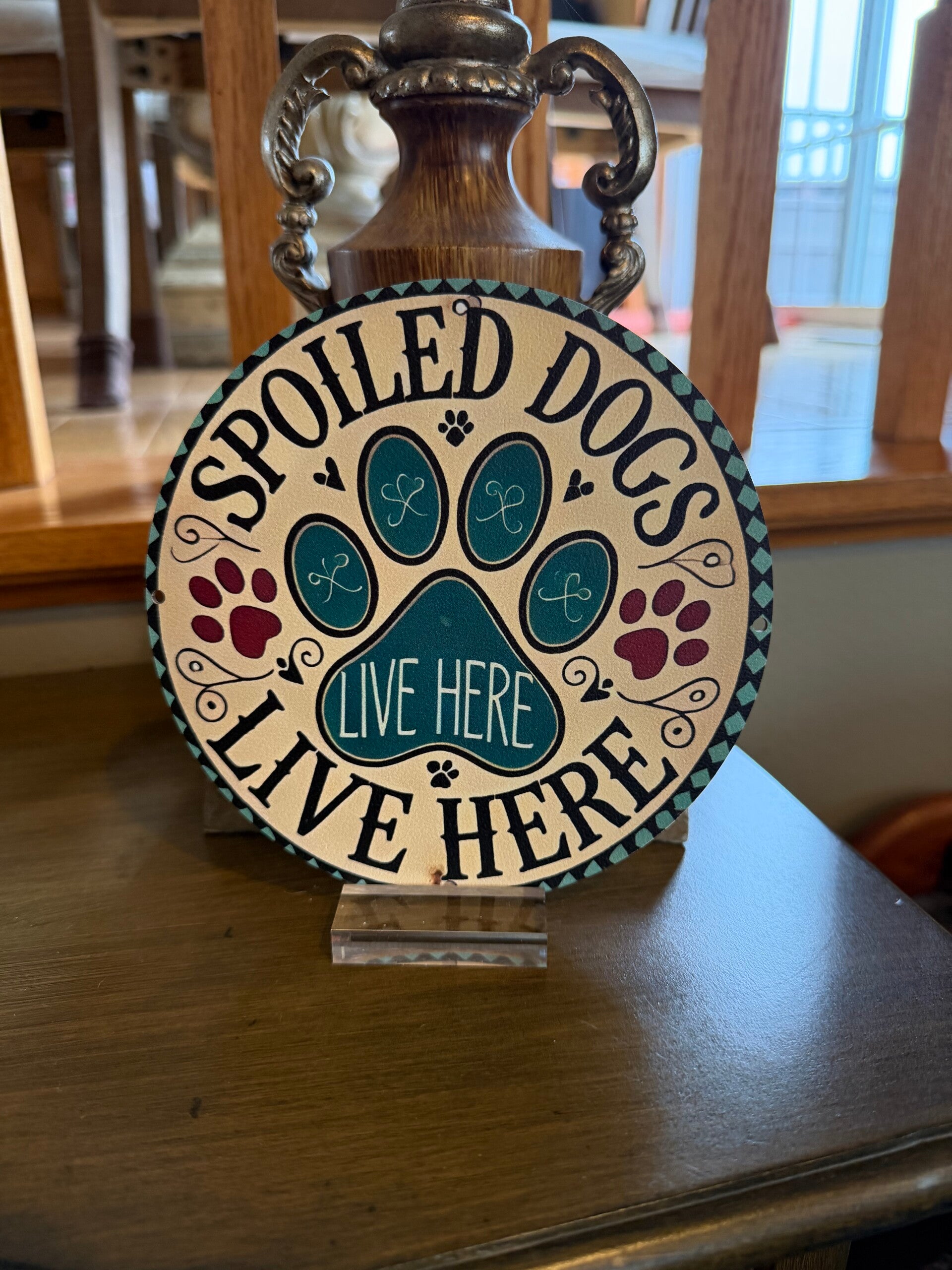 2D Wood Spoiled Dogs 🐕