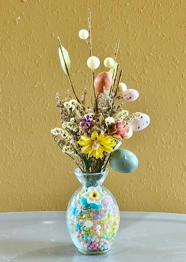 Easter Pastel Garden Vase 🐣💐