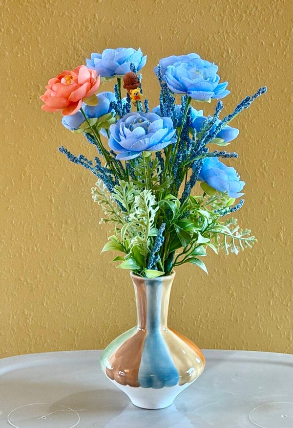 Blue Skies Blossom 🧡💙