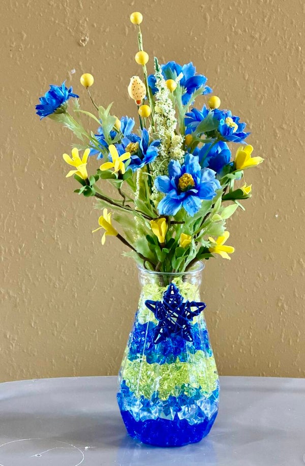 Blue Skies & Blossoms 🦋💛
