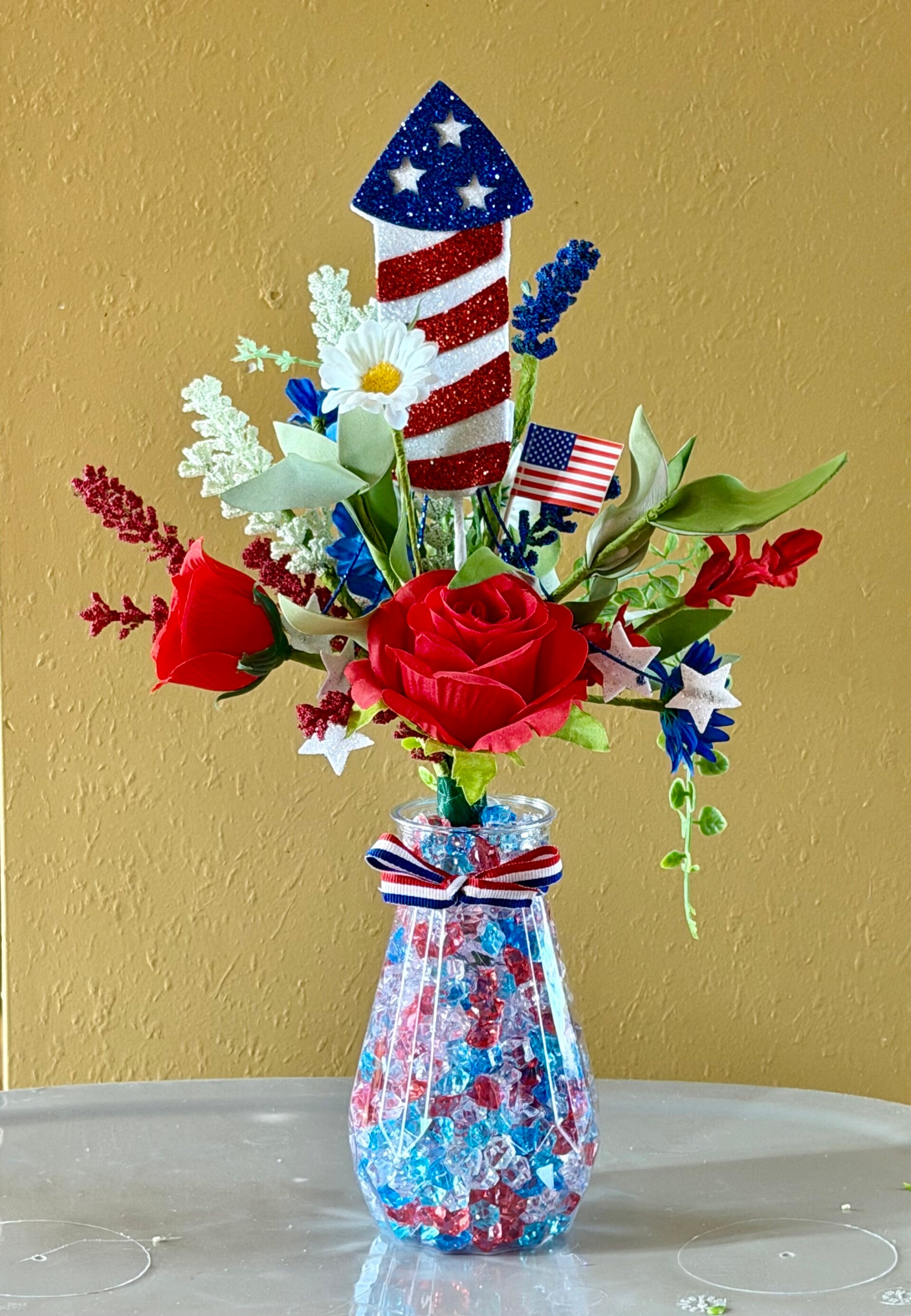 Fourth of July - Patriotic Firecracker Bloom 🇺🇸