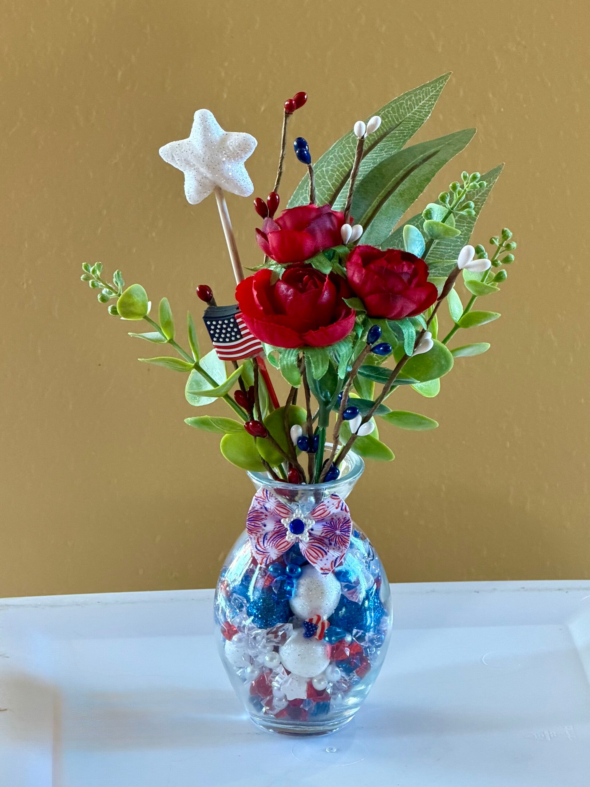 Fourth of July - Liberty Star Floral