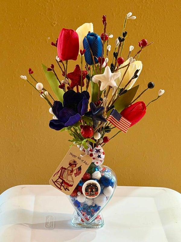 4th of July - Blooms, Stars & Stripes
