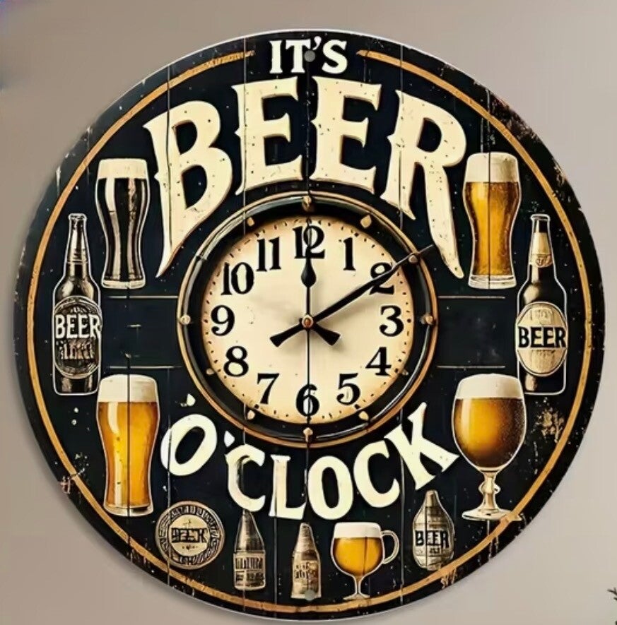 2D Beer OClock  Metal