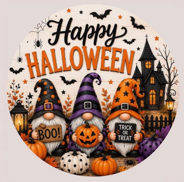 2D HALLOWEEN Signs (variety)