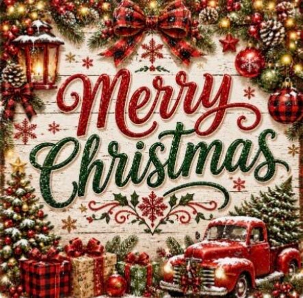 2D CHRISTMAS Signs (variety)