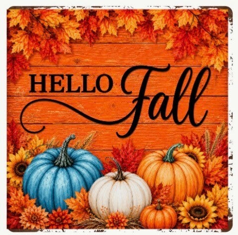 2D FALL Signs (variety)