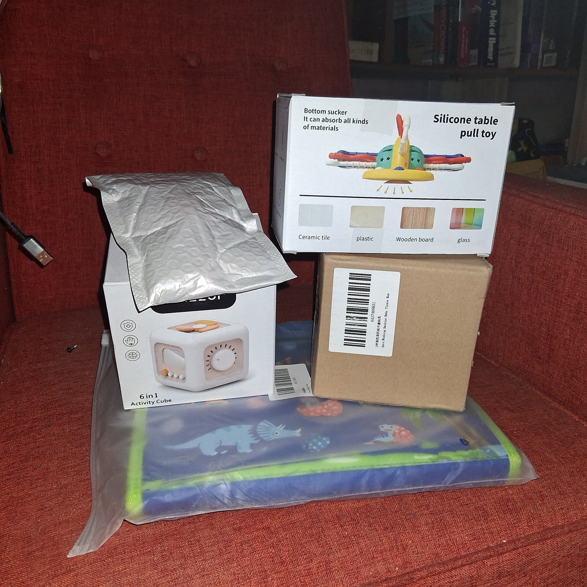 All new 5 piece Montessori Toy and learning bundle