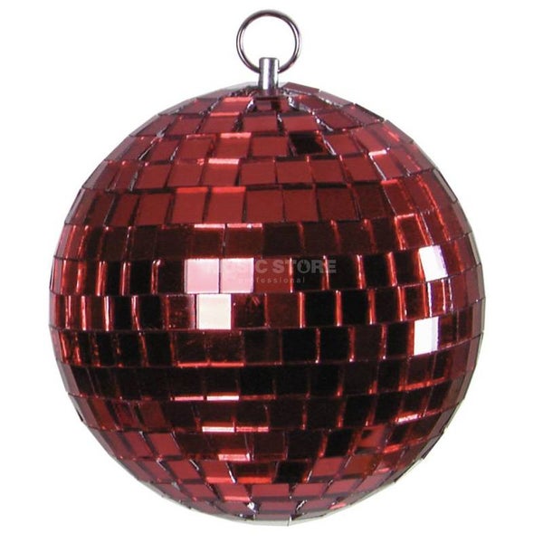 spiegelbol 20cm rood