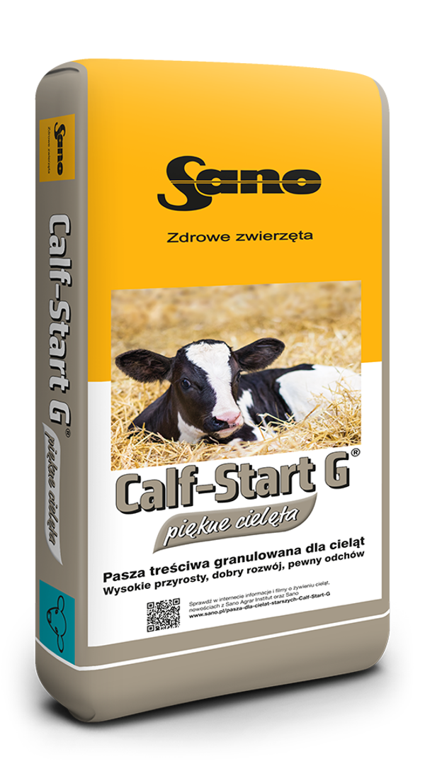 Sano Calf-Star G - Pasza treściwa dla zwierząt 25kg