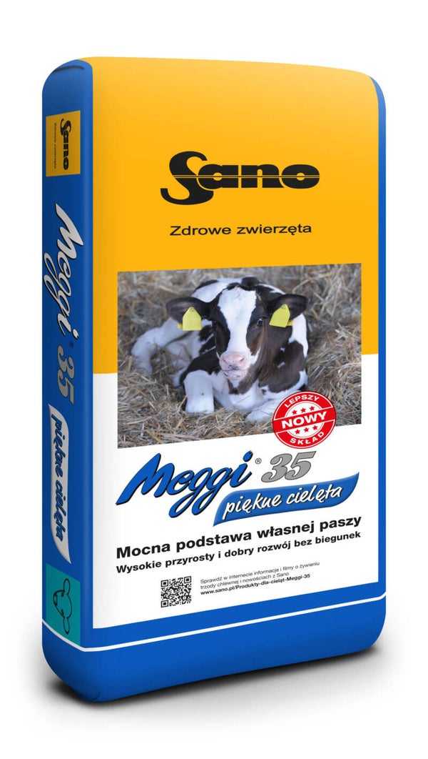 Sano Meggi 35 - koncentrat dla cieląt 25kg