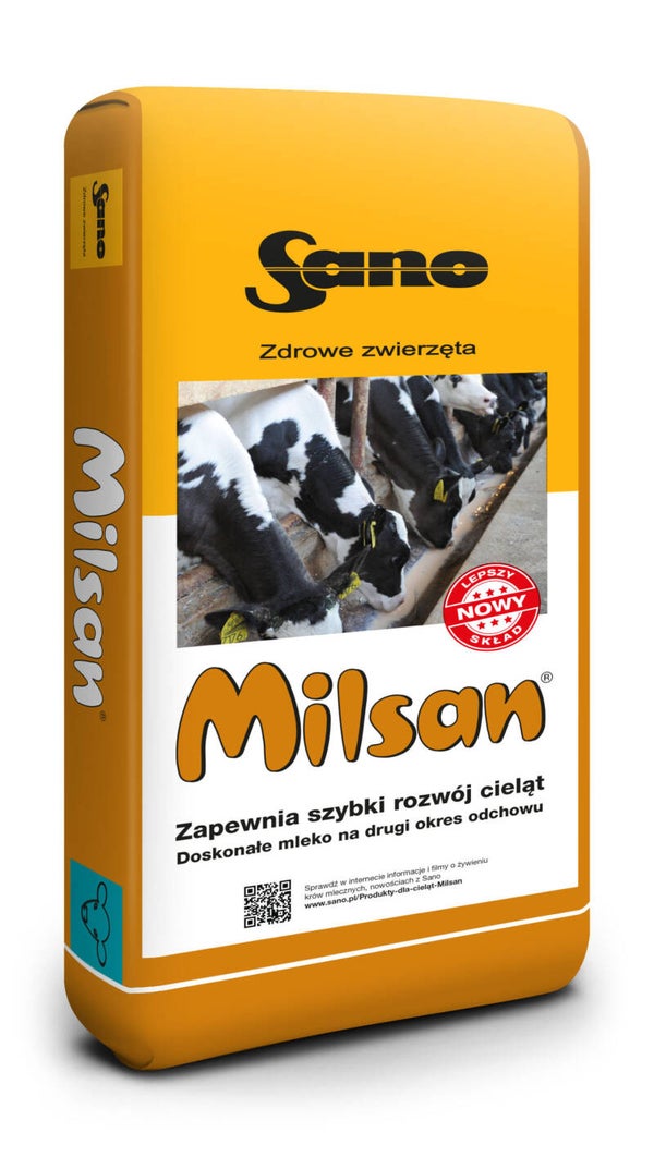 Sano Milsan - mleko dla cieląt 25kg