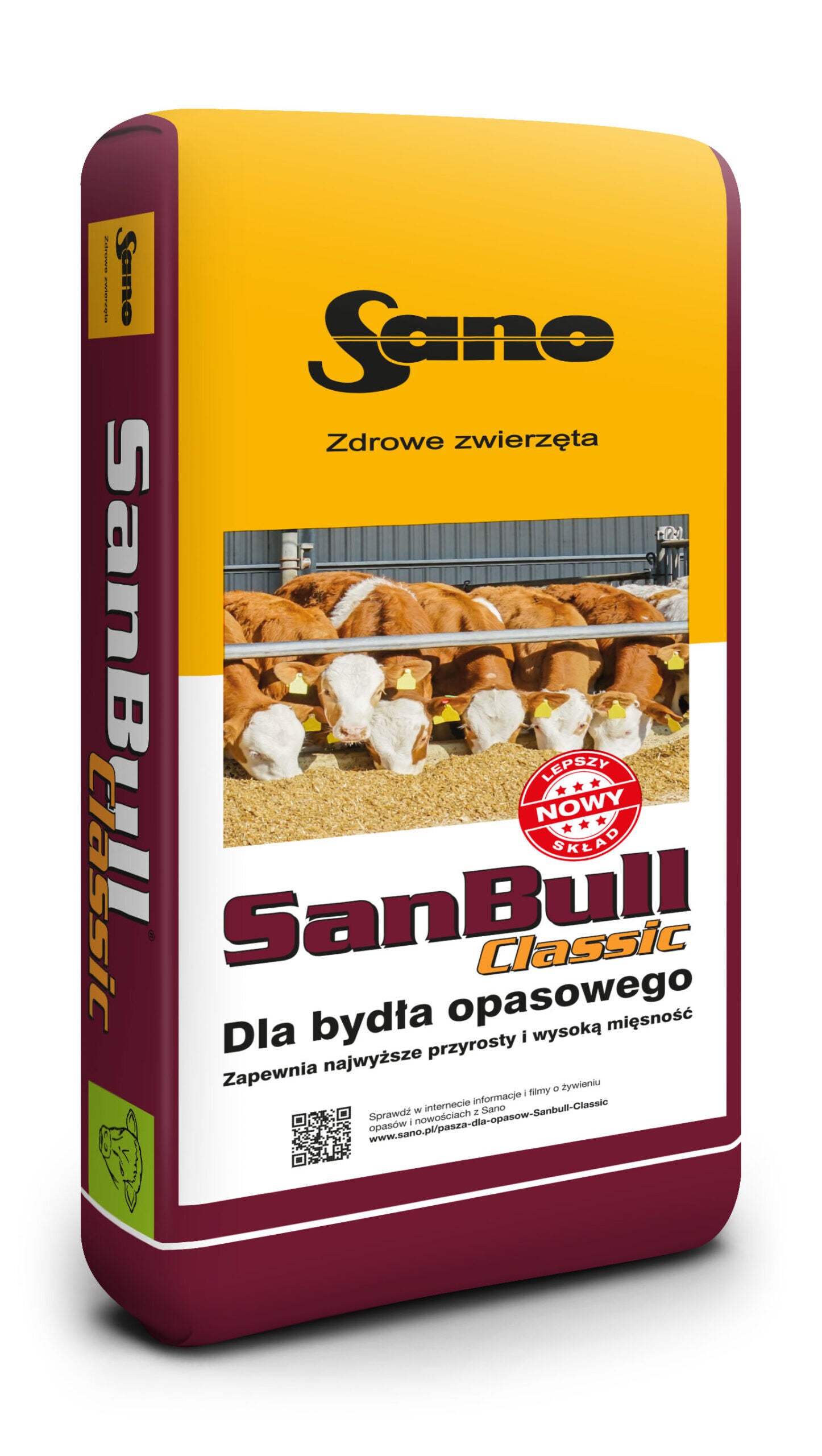 Sano SanBull classic - koncentrat dla byków 25kg