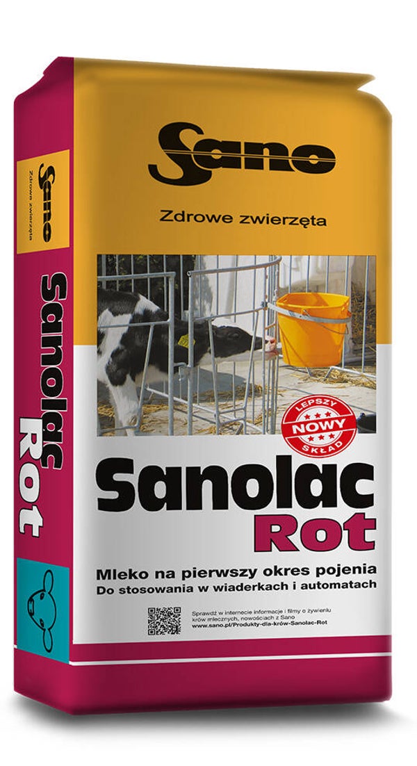 Sano Sanolac Rot - mleko dla cieląt 25kg