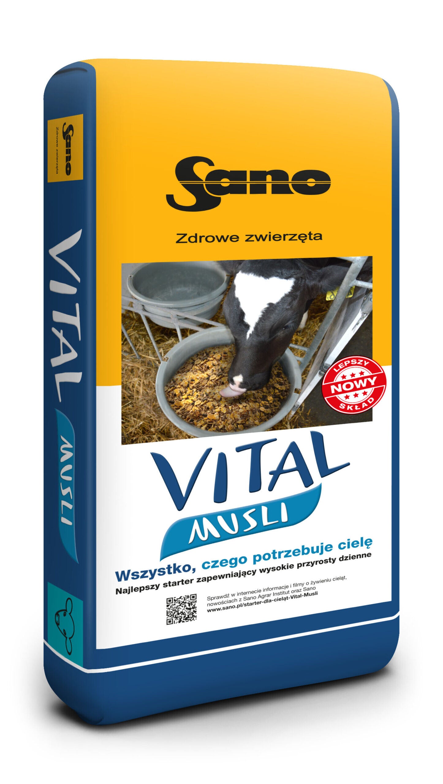 Sano Vital Musli - Starter Dla Cieląt Pasza 20kg