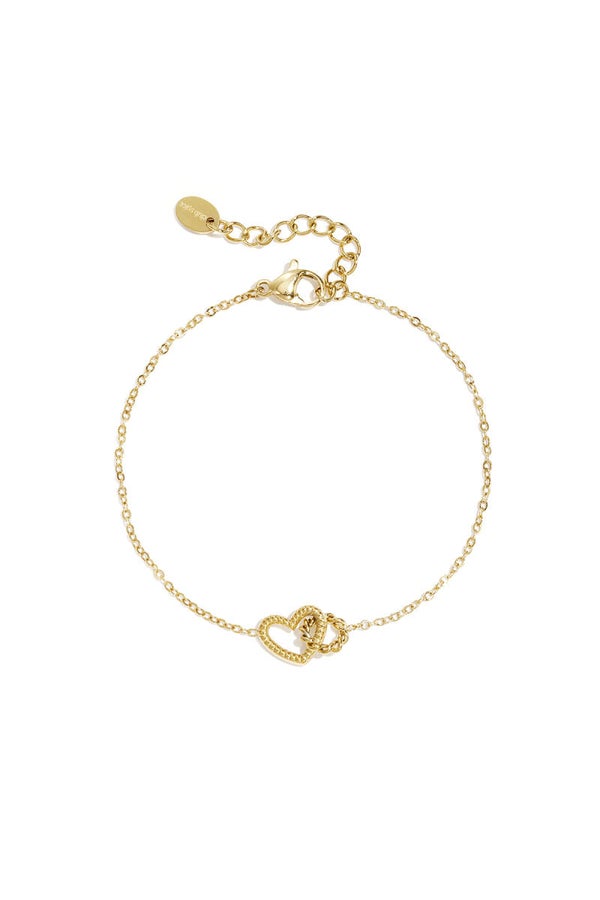 Armband Verbonden hartje