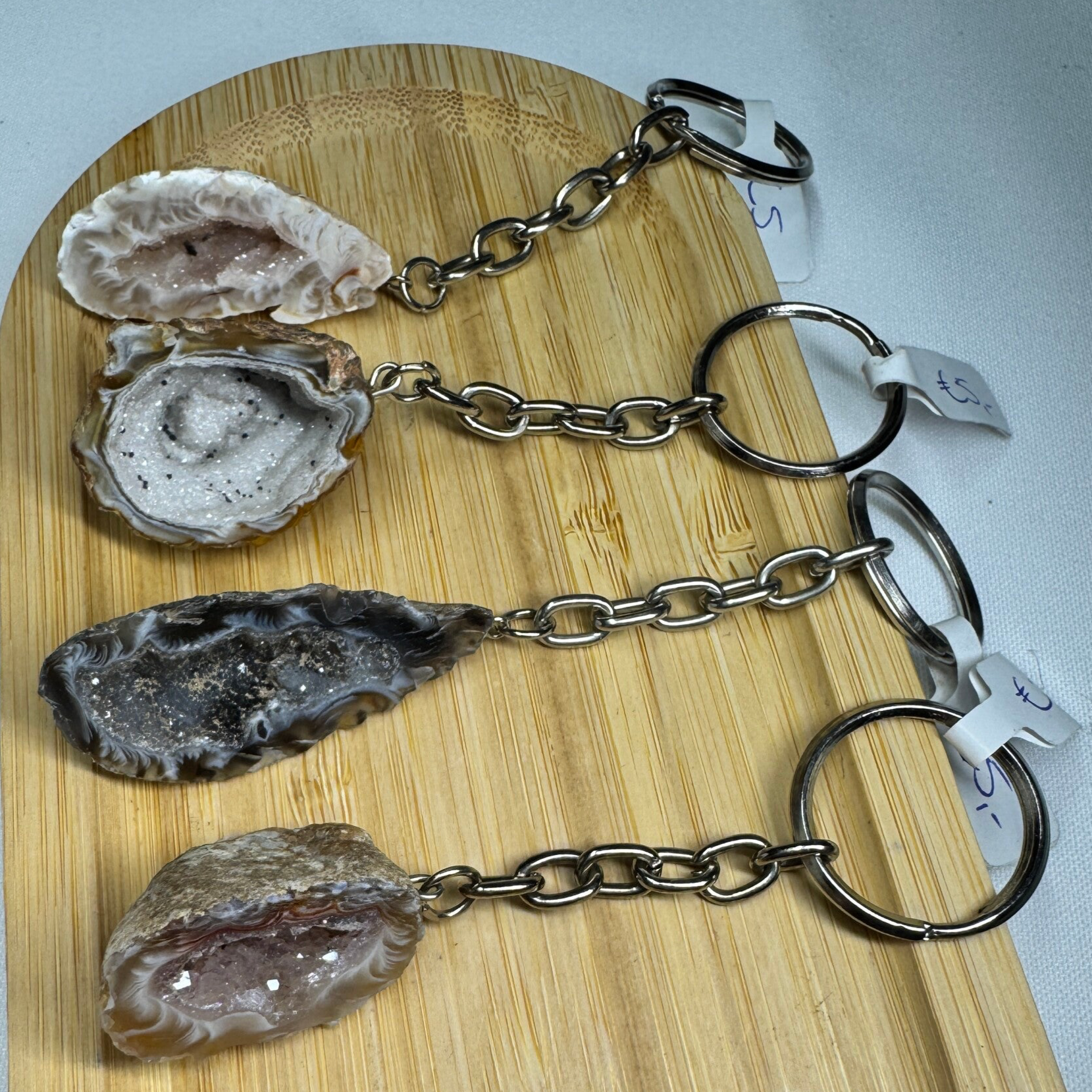 Sleutelhanger Agaat geode