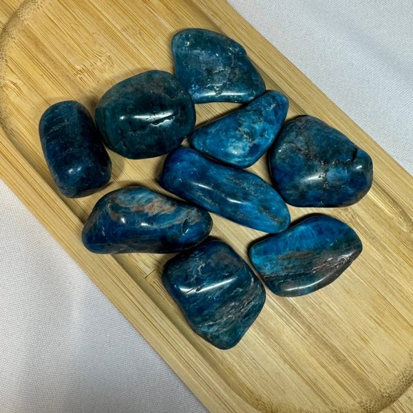 Trommelsteen Blauwe Apatiet