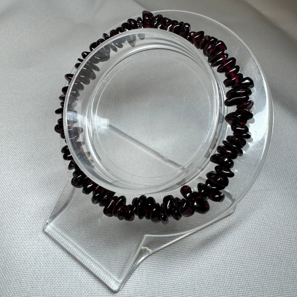 Split armband Granaat