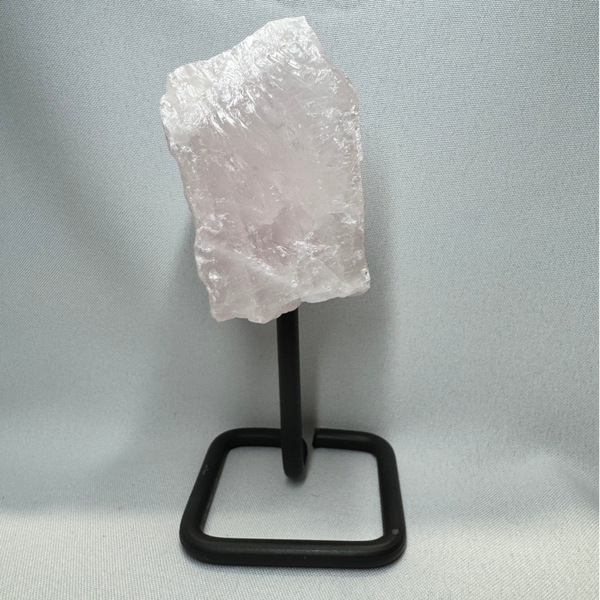 Rozenkwarts ruw op standaard