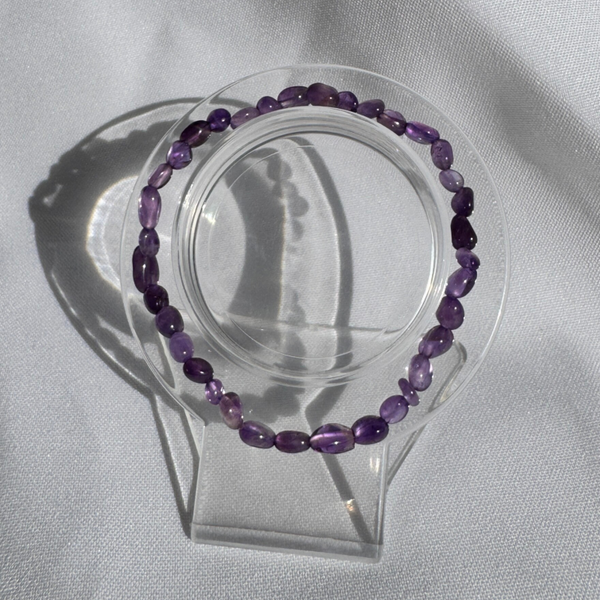 Armband Amethist trommelsteen