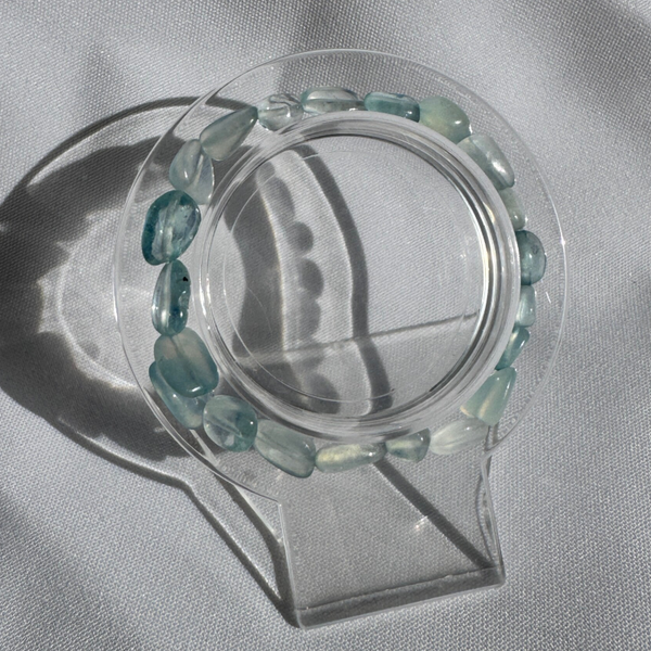 Armband Aquamarijn trommelsteen
