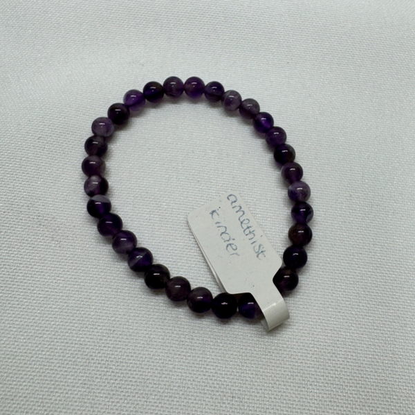 Kinderarmband Amethist 4mm