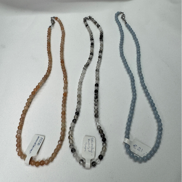 Edelsteen kralenketting