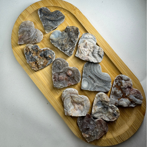 Chalcedoon magneet hartje