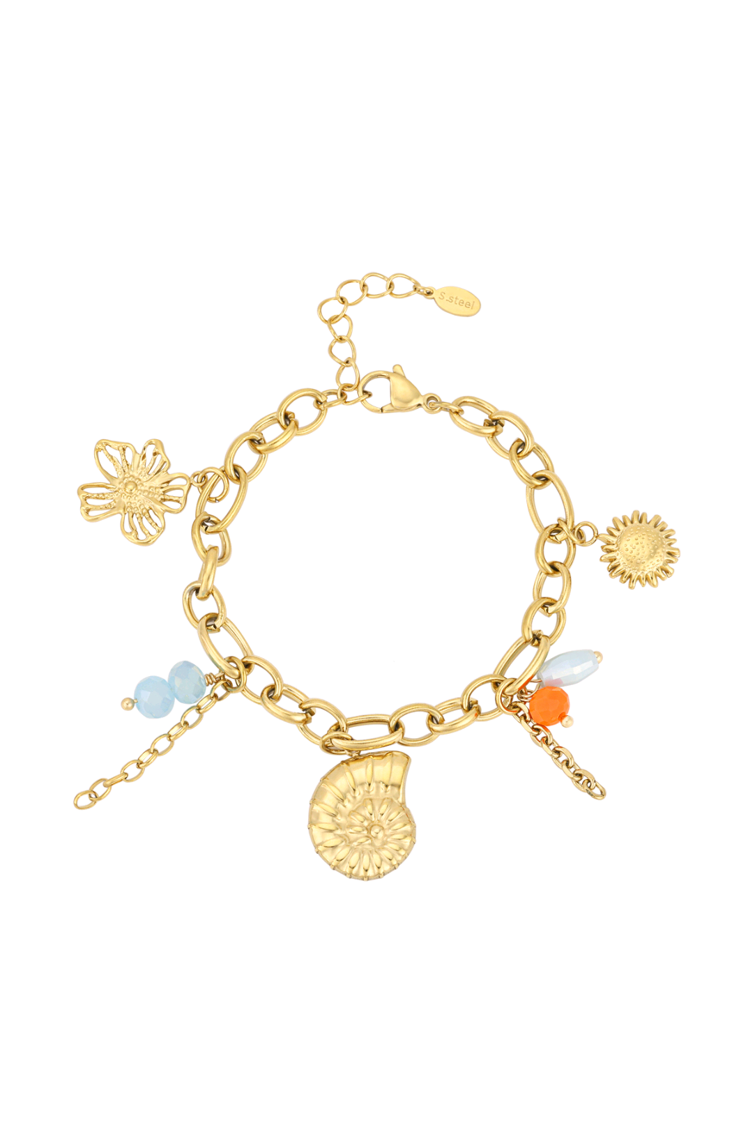 Golden sun armband