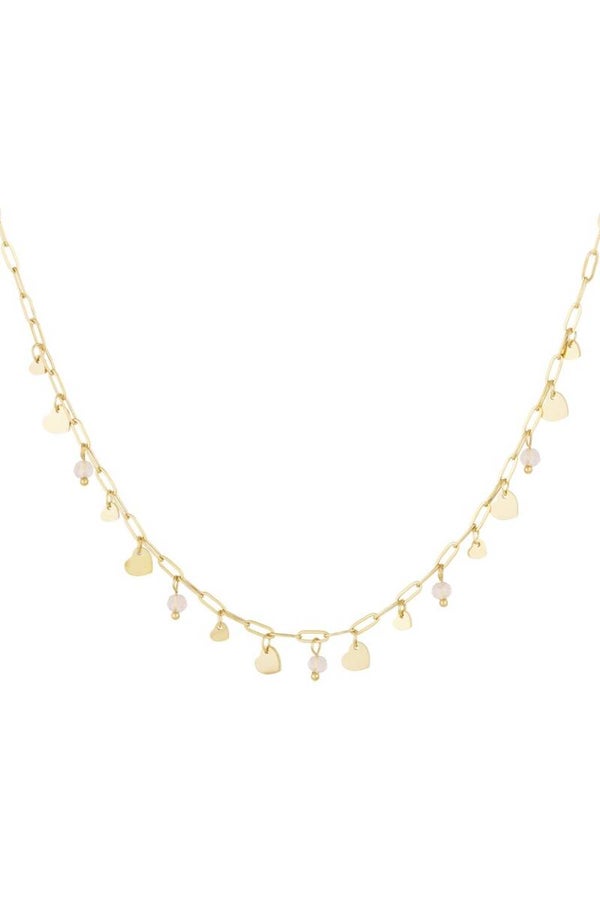 Full of love ketting - roze