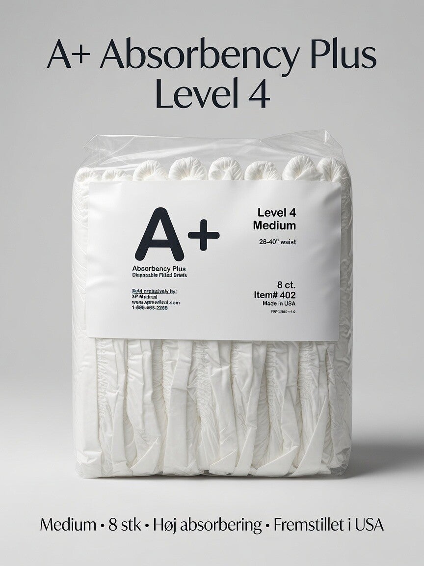 A+ Absorbency Plus – Level 4 (Medium) 8 stk.