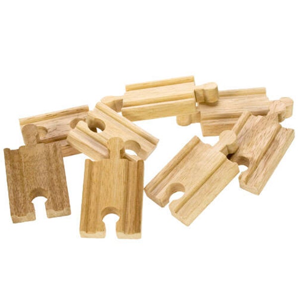 Bigjigs Houten Rails - Mini, 8 stuks
