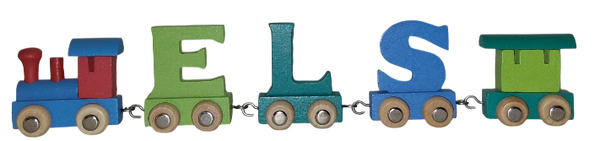 Lettertrein met de naam Els