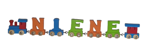 Lettertrein met de naam Niene