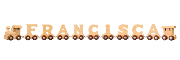 Lettertrein met de naam Francisca