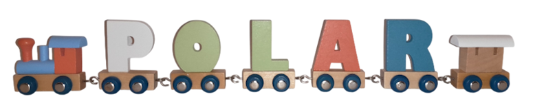lettertreintje-polar
