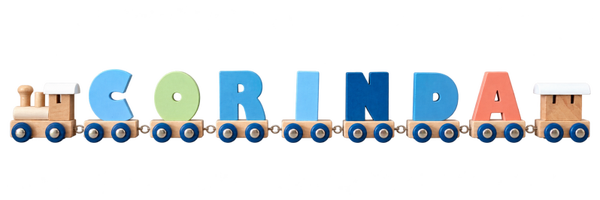 Lettertrein met de naam Corinda