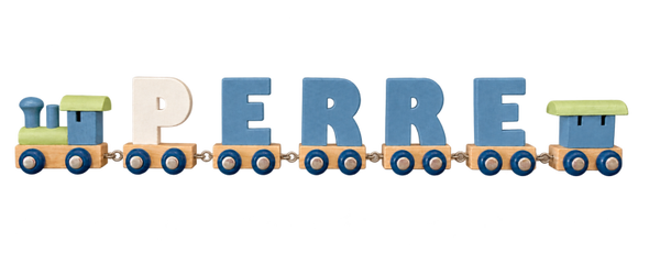 Lettertrein met de naam Perre