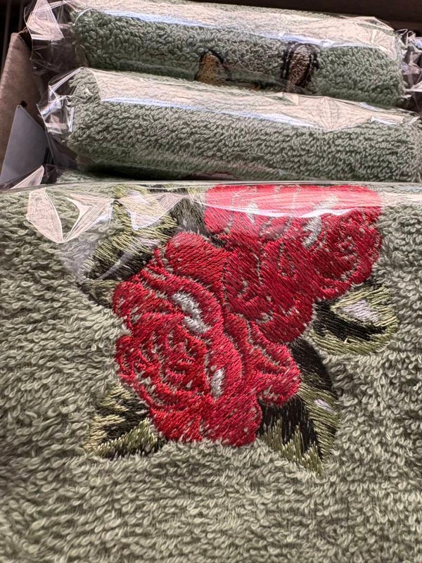 Gästetuch Rosen
