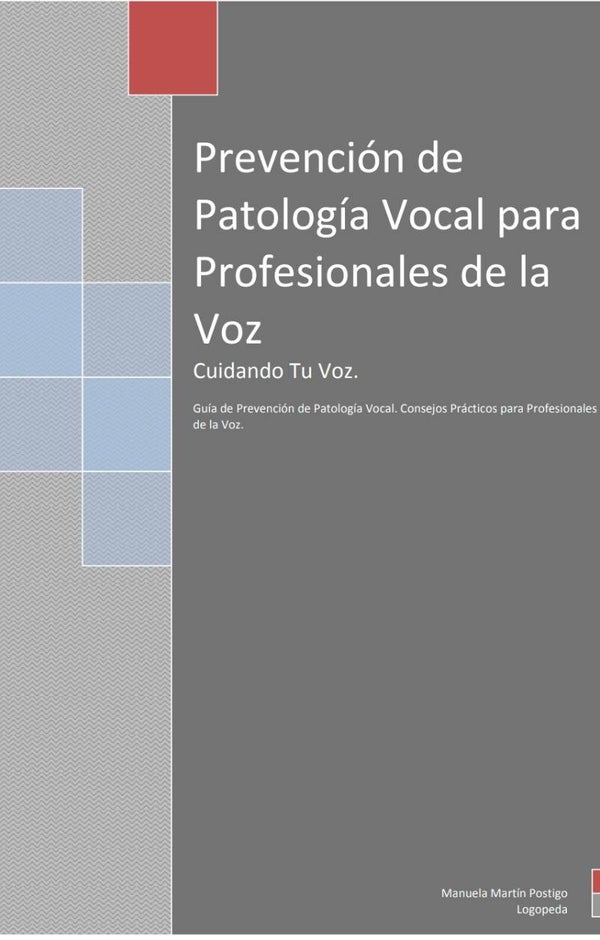 🎙️ PREVENCIÓN DE PATOLOGÍA VOCAL PARA PROFESIONALES DE LA VOZ