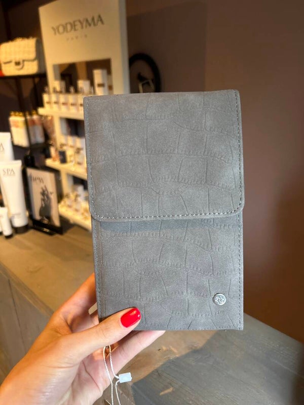 Mila bag grijs suede