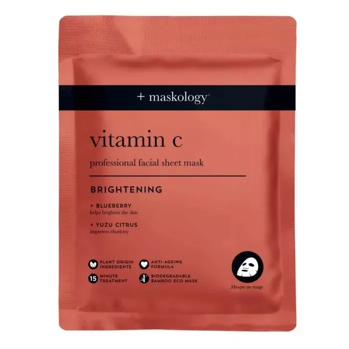 +maskology VITAMIN-C Sheet Mask