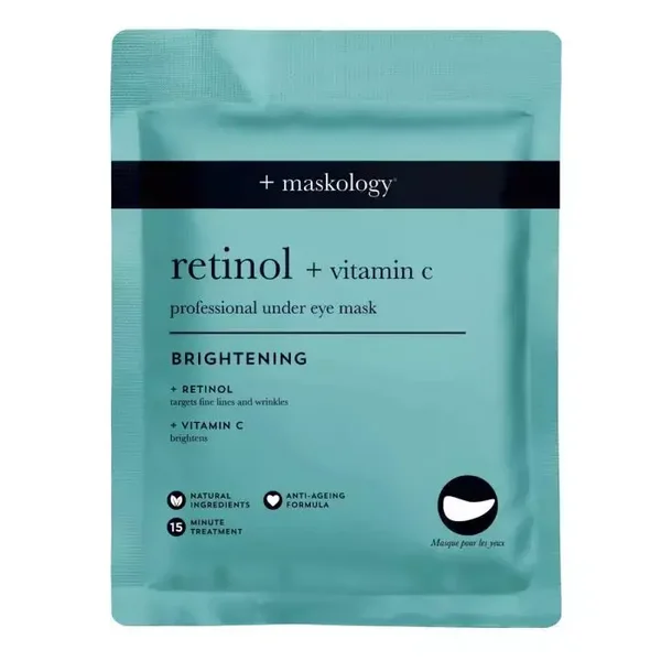 +maskology RETINOL + VITAMIN-C  Under Eye Mask